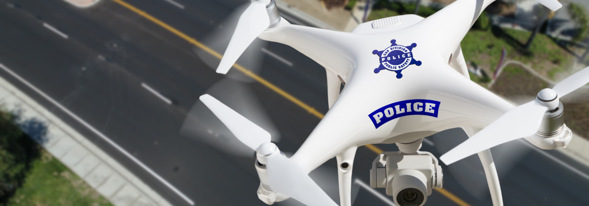 dron policja