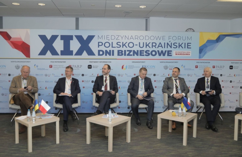 XIX Międzynarodowe Forum "Polsko-Ukraińskie Dni Biznesowe" - Warszawa, 25.04.2024 r.