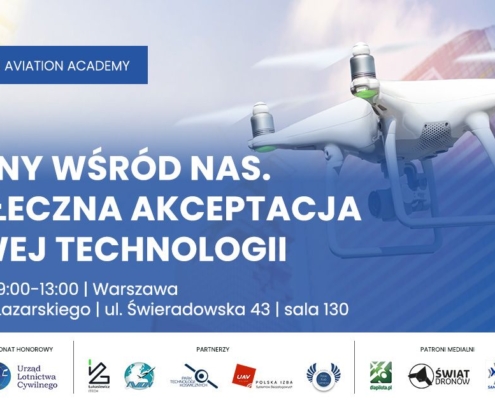 Konferencja "Drony wśród nas" - Uczelnia Łazarskiego - 05.03.2025