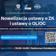 Warsztaty pt. „Nowelizacja ustawy o zarządzaniu kryzysowym i ustawy o OLiOC – założenia, wyzwania i rekomendacje wdrożeniowe praktyków” – Safety Project – 8.07.2026 Warsztaty pt. „Nowelizacja ustawy o zarządzaniu kryzysowym i ustawy o OLiOC – założenia, wyzwania i rekomendacje wdrożeniowe praktyków” - Safety Project - 8.07.2026